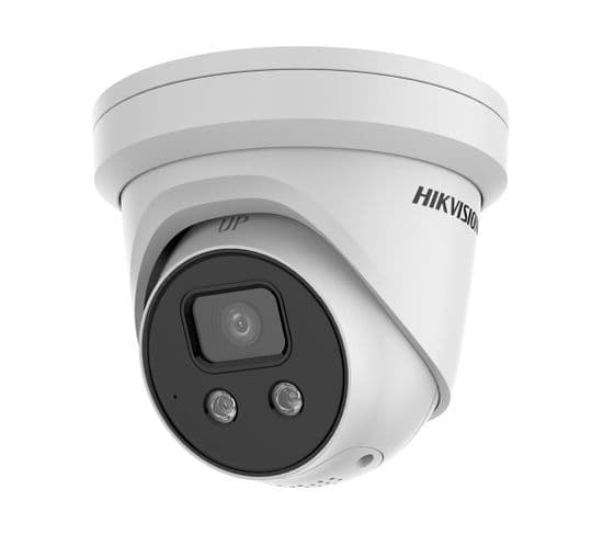 Caméra De Surveillance Turret Fixe Stroboscopique Acusense 4k - Ds-2cd2386g2-isu/sl(2.8mm)(c)