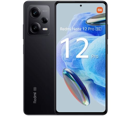 Smartphone Xiaomi Redmi Note 12 pro 128 Go noir