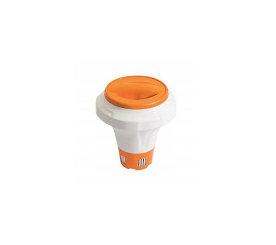 Diffuseur Flottant De Chlore Ou Brome Bestway 21 Cm Pour Piscine Orange