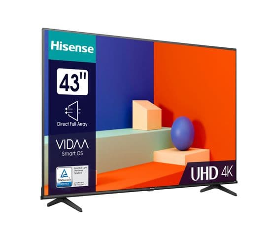 TV LED 43a6k - 43'' (108 Cm) - Uhd 4k - Dolby Vision - Smart TV - 3x Hdmi