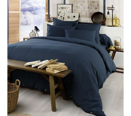 Housse De Couette 200x200 Flanelle De Coton Nuit