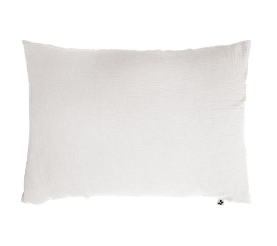 Taie D'oreiller 50x70 Cm Gaze De Coton Chantilly