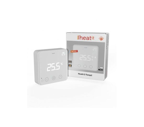 Thermostat Z-wave+ Pour Plancher Chauffant Électrique Z-trm3 - Heatit_5430599
