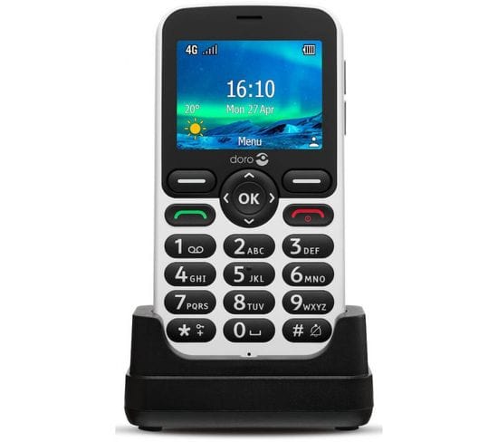 Téléphone Mobile Doro 5860blanc