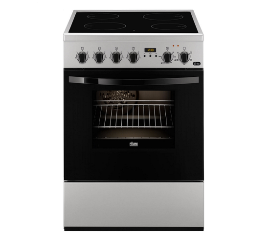 Cuisinière Vitrocéramique A 54l 4 Feux Silver - Fcv6530csa