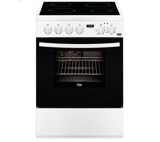 Cuisinière Vitrocéramique à 56l 4 Feux Blanc - Fcv6530cwa