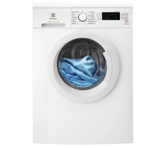 Lave-linge Hublot 8kg 1400 Tours/min Blanc - Ew2f4714cp