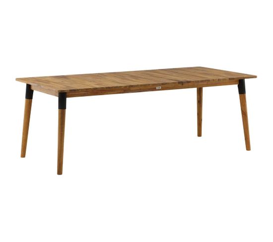 Table De Jardin Julian En Teck 210x100x75 Cm