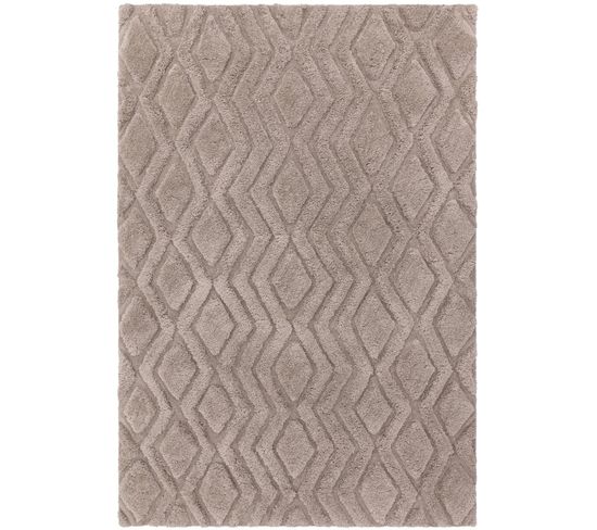 Tapis De Salon Jackson En Polyester - Beige - 120x170 Cm