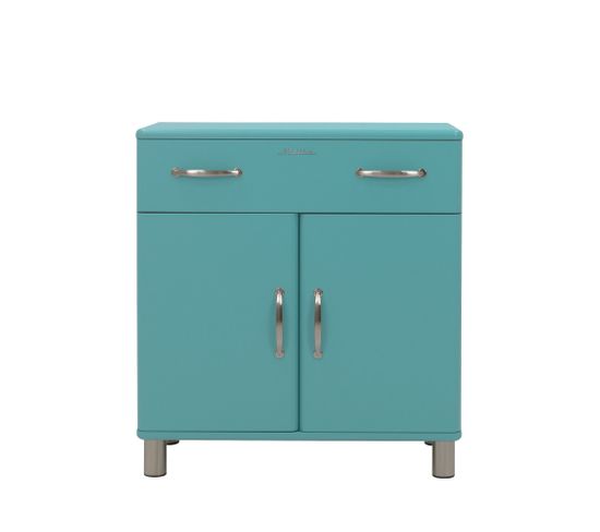 Malibu - Petit Buffet Vintage L86cm - Couleur - Turquoise