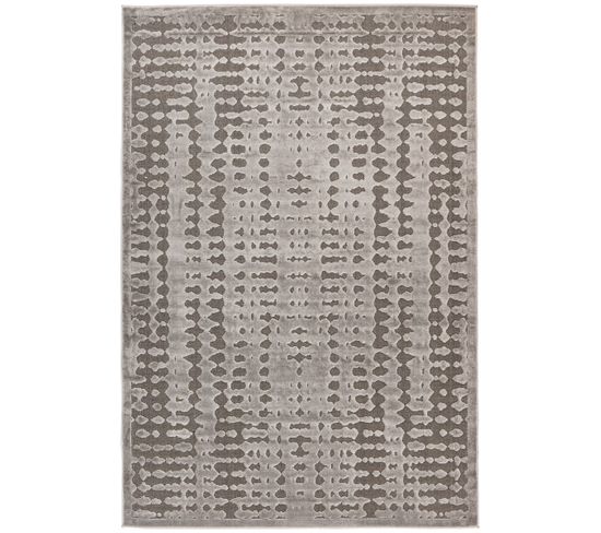 Tapis De Salon Webo En Polypropylène - Gris - 120x170 Cm