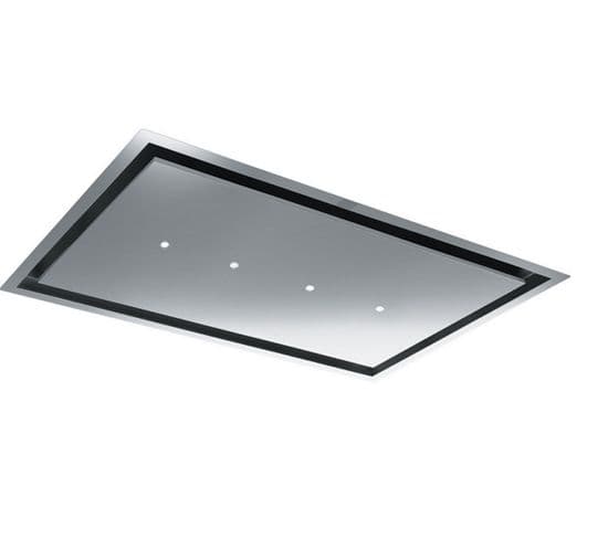 Hotte Plafond 90cm 66db 839m3/h Inox - 6509916