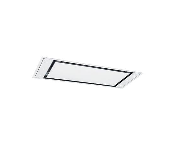 Hotte Plafond 100 cm 704m3/h Blanc Mat - 6628129