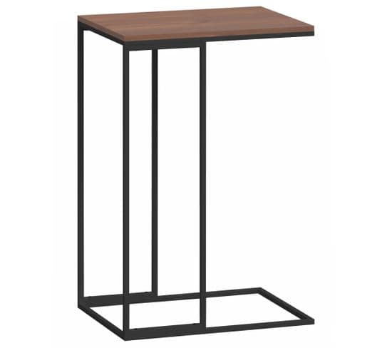 Table D'appoint Noir 40x30x59 Cm Bois D'ingénierie