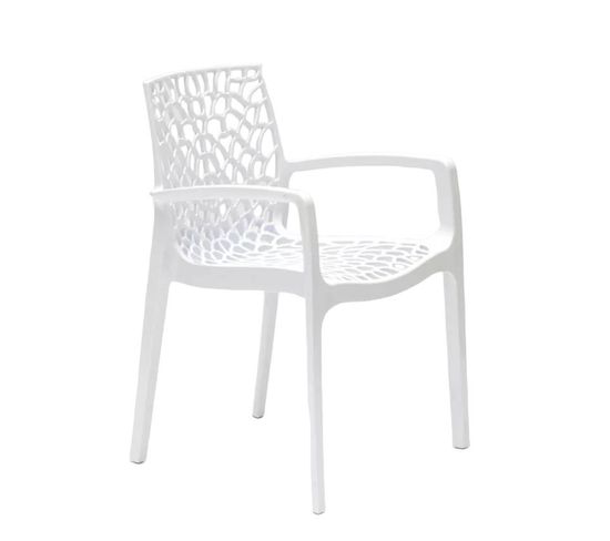 Lot De 22 Chaises De Jardin En Polypropylène Gruvyer Freydis