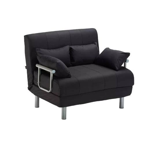 Fauteuil Convertible Robuste En Tissu Lit Convertible Salinger