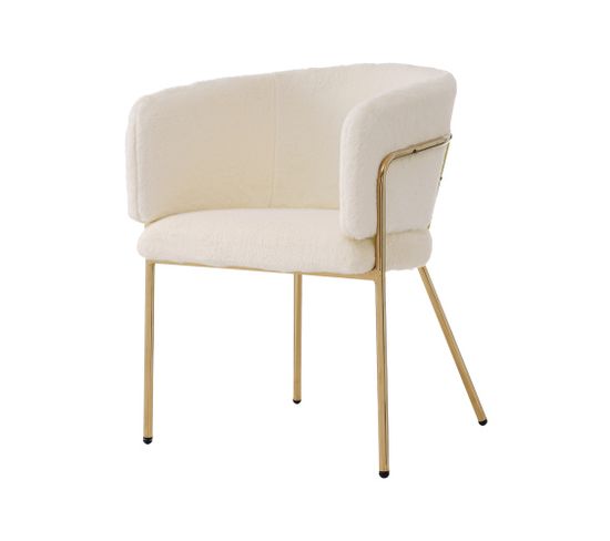 Fauteuil Pour Salle À Manger, Beige