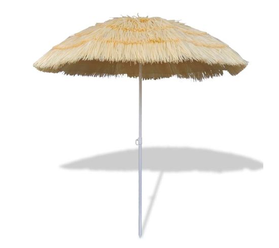 Parasol De Plage Inclinable Style Hawaii