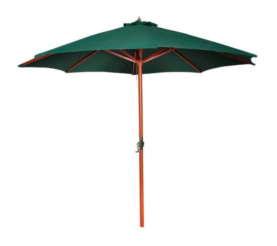 Parasol Vert 258 Cm