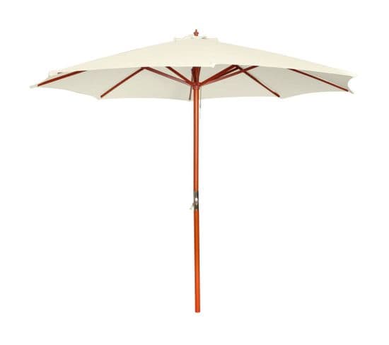 Parasol 300x258 Cm Blanc Sable