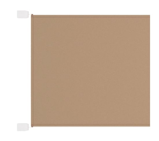 Brise-Vue Vertical Taupe 60x600 Cm Tissu Oxford