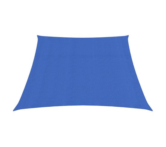 Voile D'ombrage 160 G/m² Bleu 3/4x2 M Pehd