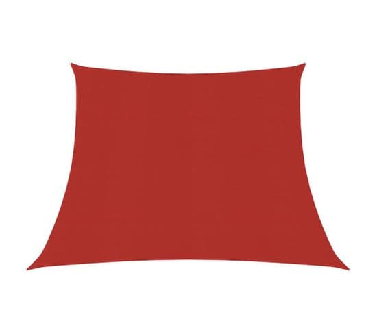 Voile D'ombrage 160 G/m² Rouge 3/4x2 M Pehd