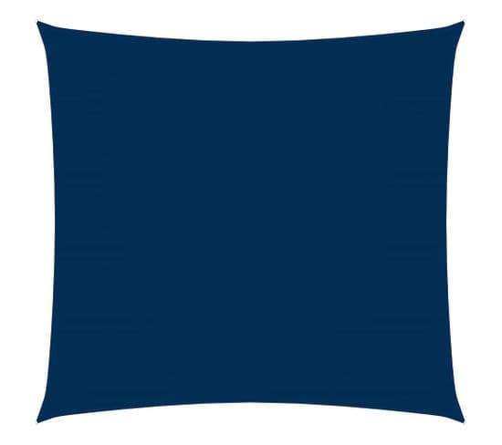 Voile De Parasol Tissu Oxford Carré 3x3 M Bleu