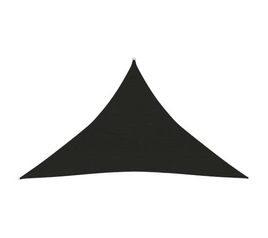 Voile D'ombrage 160 G/m² Noir 5x5x6 M Pehd