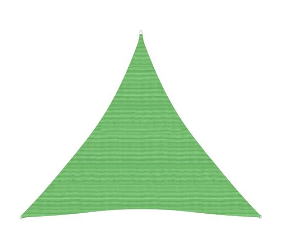 Voile D'ombrage 160 G/m² Vert Clair 4,5x4,5x4,5 M Pehd