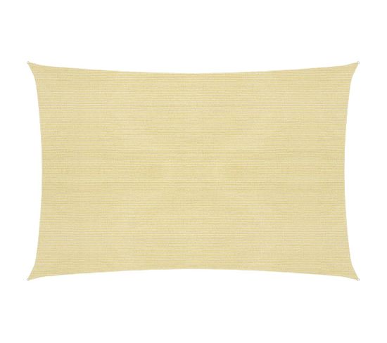 Voile D'ombrage 160 G/m² Beige 6x8 M Pehd