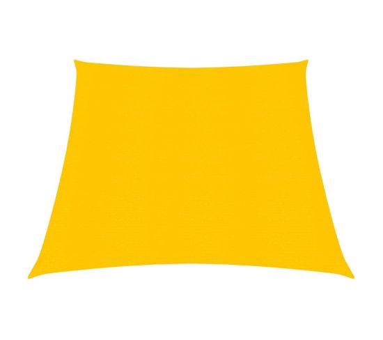 Voile D'ombrage 160 G/m² Jaune 3/4x2 M Pehd