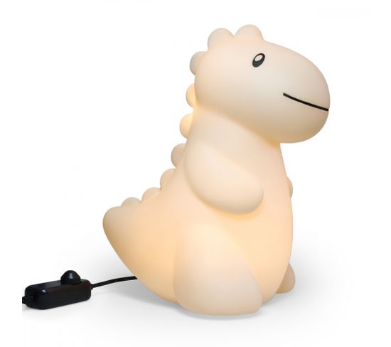 Lampe Dinosaure Jéroom H28cm Beige