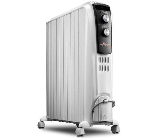 Radiateur à Bain D'huile 2500w Blanc - Trd41025