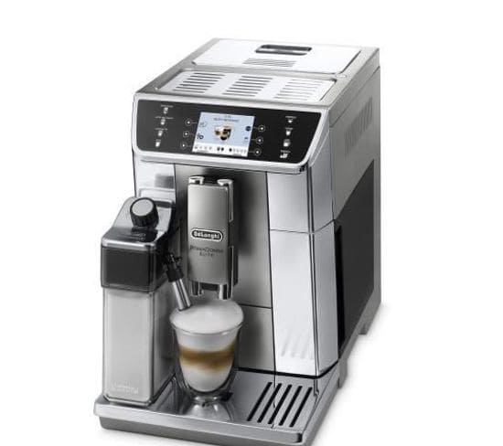 Machine Expresso Broyeur Connecté Ecam650.55.ms Primadonna Elite Gris