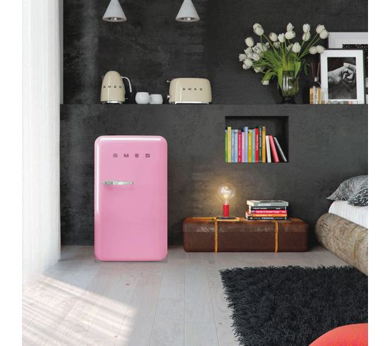 Réfrigérateur 1 porte SMEG FAB10HRPK5 135L Rose