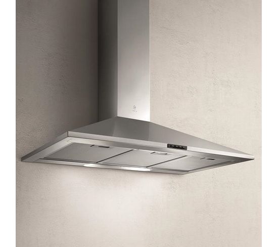 Hotte Décorative Murale 90cm 68db 395m3/h Inox - Prf0091763b