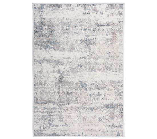 Tapis De Salon Tepa En Polyester - Bleu - 160x230 Cm