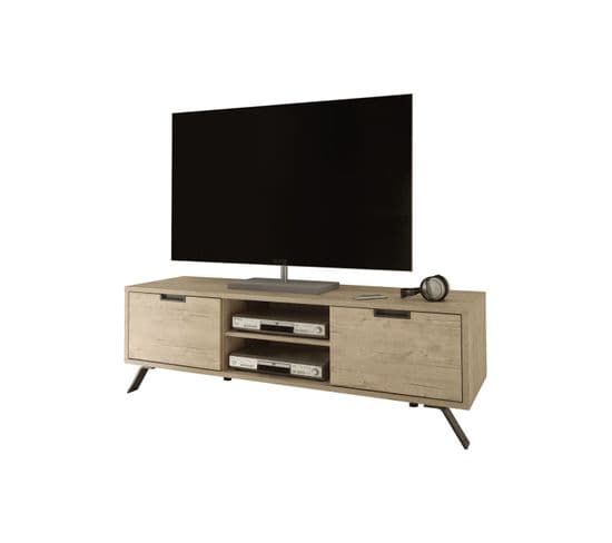 Meuble Tv 2 Portes - L155,8 Cm