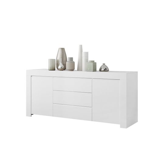 Buffet 2 Portes Et 3 Tiroirs - L184 Cm