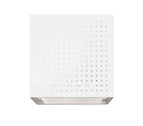 Hotte Décorative Îlot 42cm 450m3/h Blanc - Rubik2110