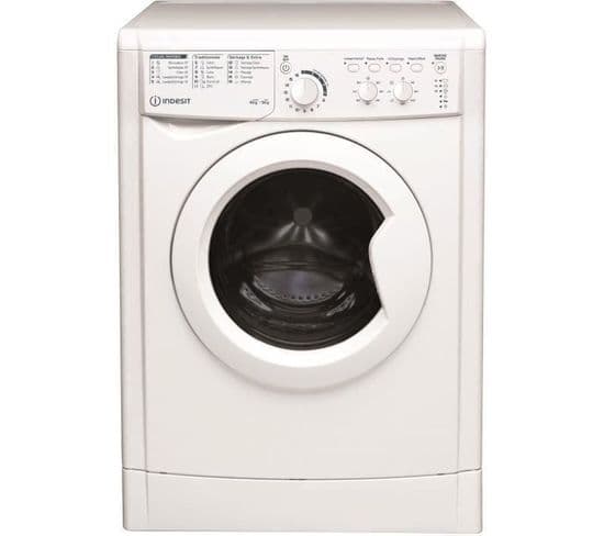 Lave-linge Séchant lavage 6 Kg / Séchage 5 Kg - 1200 Tours/min - Blanc - Ewdc651251wfrn