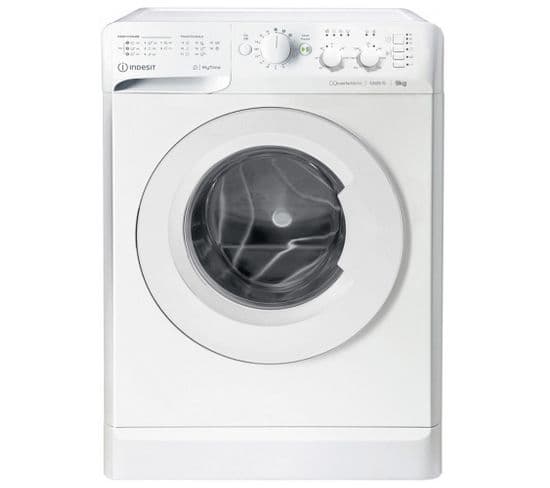 Lave-linge Hublot 9kg 1200 Tours/min Blanc - Mtwc91284weu