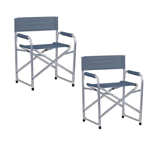 Lot De 2 Chaises De Jardin Pliantes Pippa