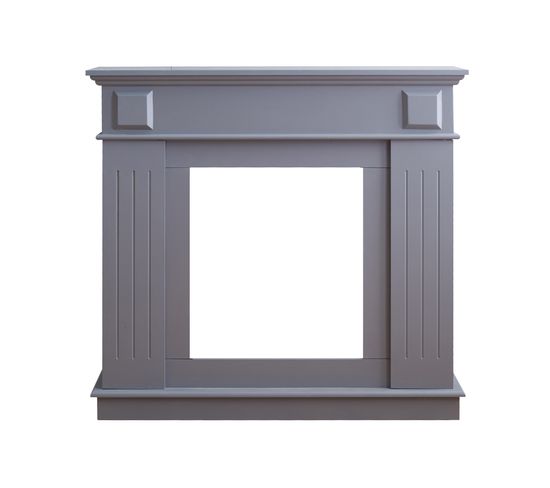 Cadre Décorative Cheminée Décoration Mdf Gris 100x109x26