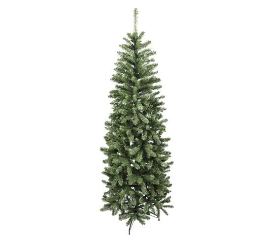 Arbre De Noël Artificiel De 180 Cm, Sapin Vert Réaliste Avec 645 Branches