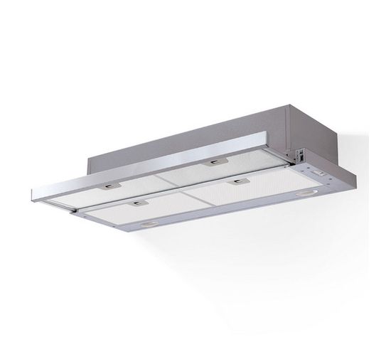 Hotte Télescopique 90cm 305 M³/h Silver - Aht930ix