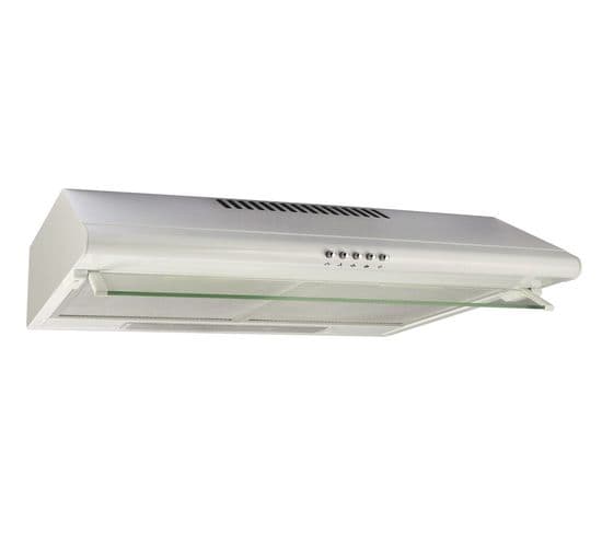 Hotte visière AIRLUX HC603B 60cm blanc