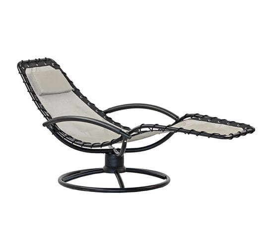 Chaise De Jardin Méridienne Elliptique Twist