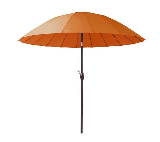Parasol De Jardin Avec Mât Central Atlanta Orange